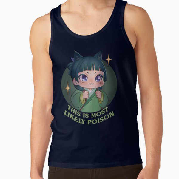 Doodle Funny Poison Quote Tank Top - Image 5