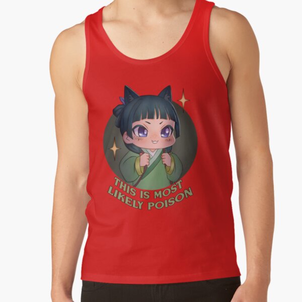 Doodle Funny Poison Quote Tank Top - Image 4