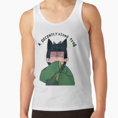 Scribble A Decently Sized Frog Tank Top