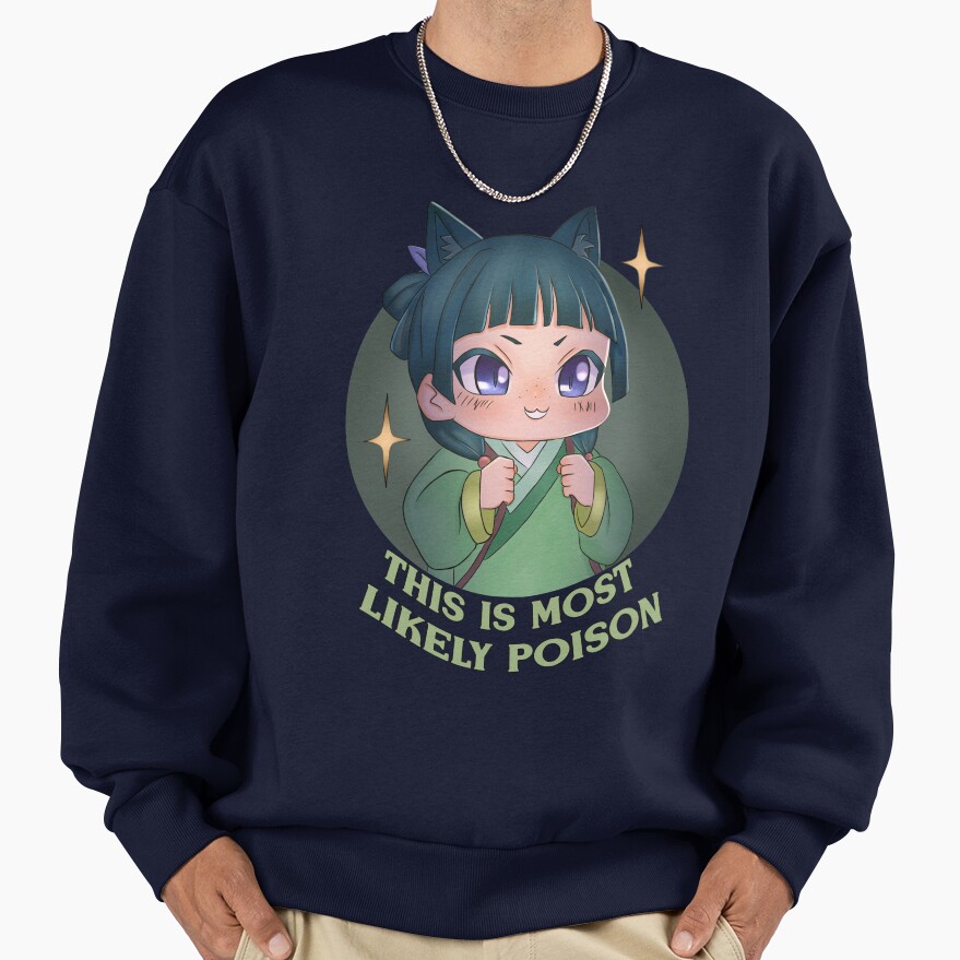 Doodle Funny Poison Quote Sweatshirt - Image 5