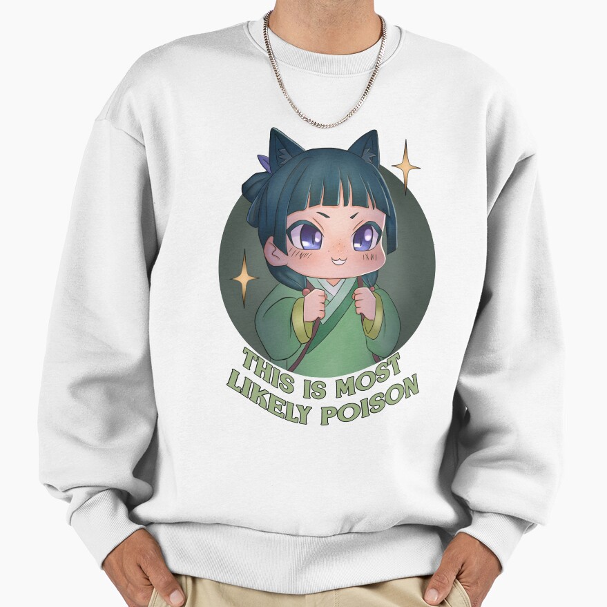 Doodle Funny Poison Quote Sweatshirt - Image 2