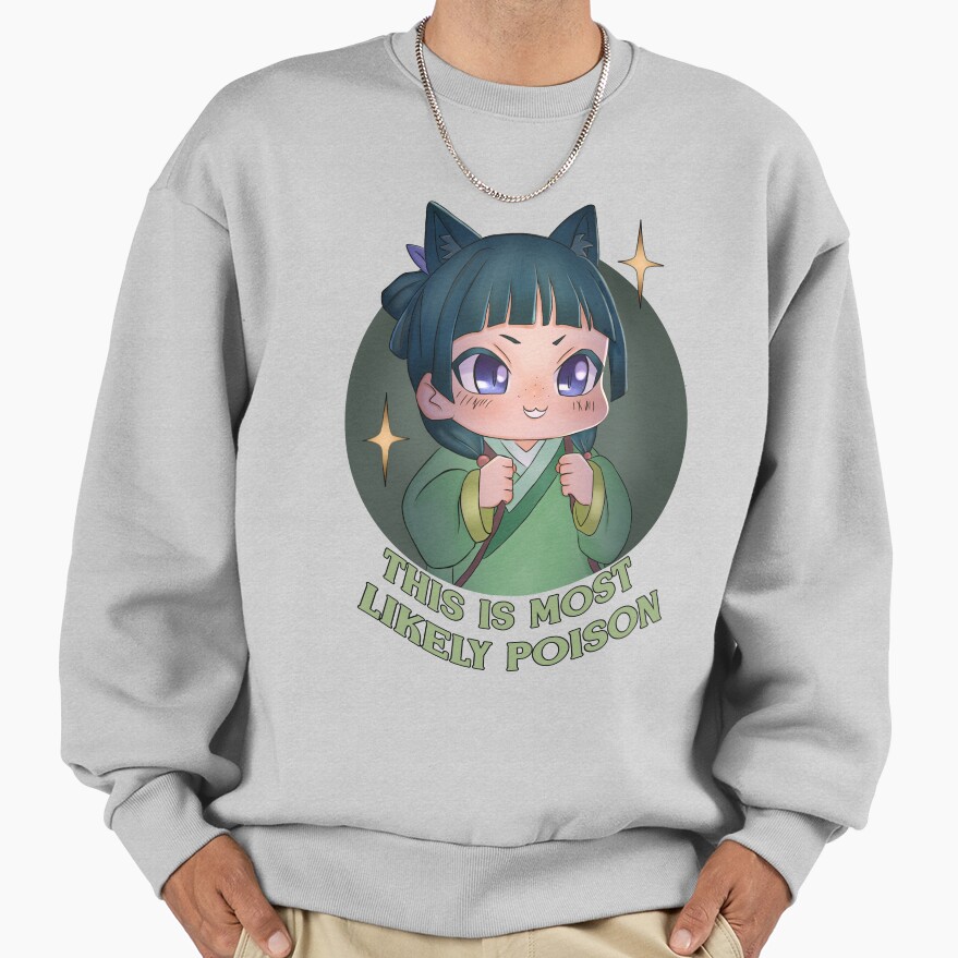 Doodle Funny Poison Quote Sweatshirt - Image 4