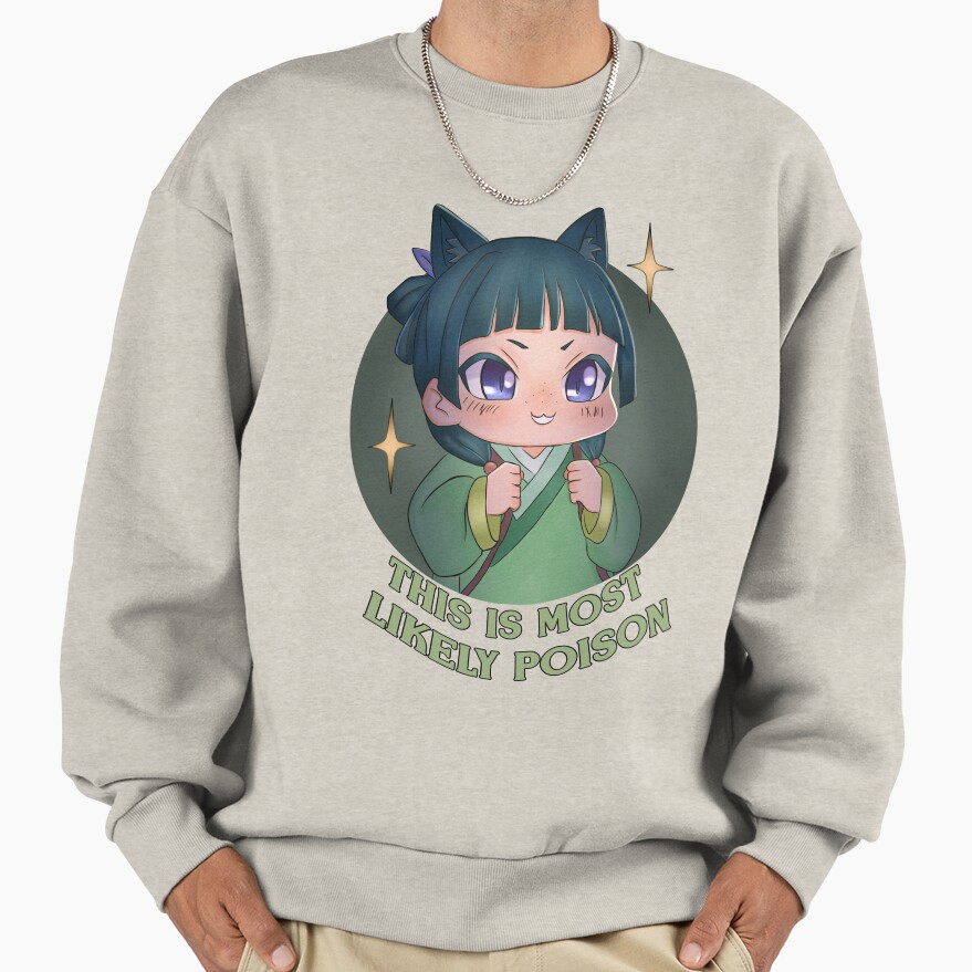 Doodle Funny Poison Quote Sweatshirt