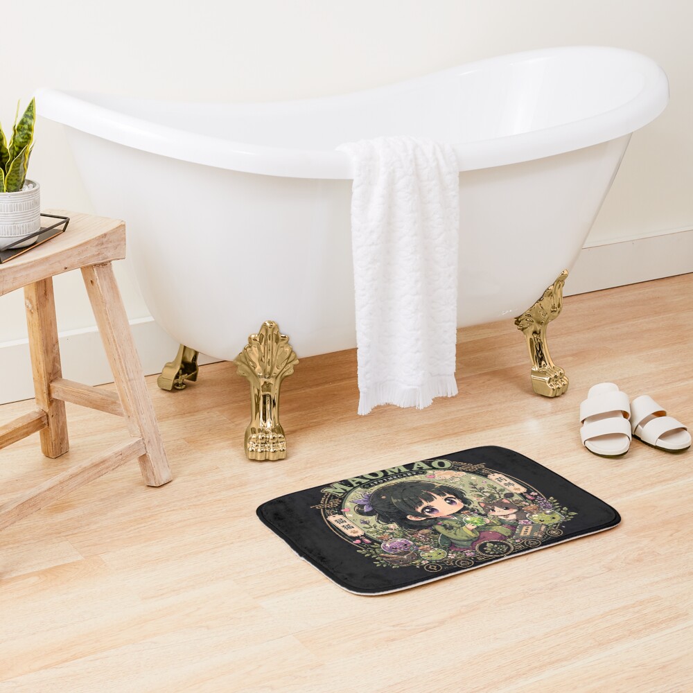 Cute Maomao Apothecary Chibi Design Bath Mat - Image 2