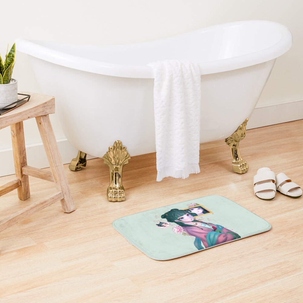 Scribble Poison Maomao Bath Mat - Image 2