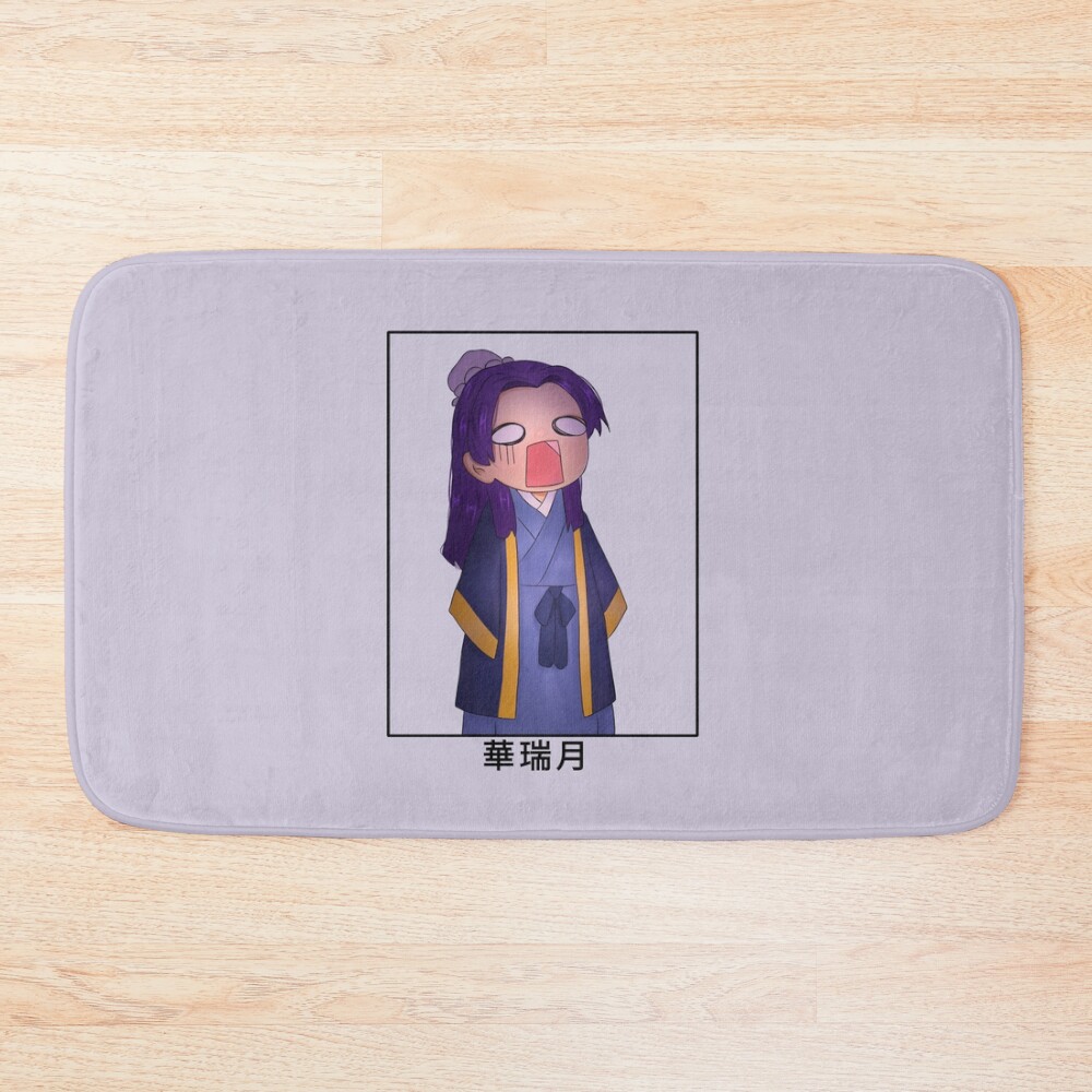 Scribble Funny Jinshi Bath Mat