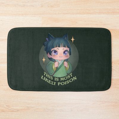 Doodle Funny Poison Quote Bath Mat