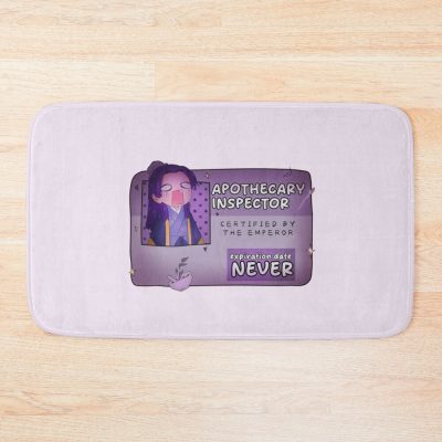 Scribble Apothecary Inspector Bath Mat