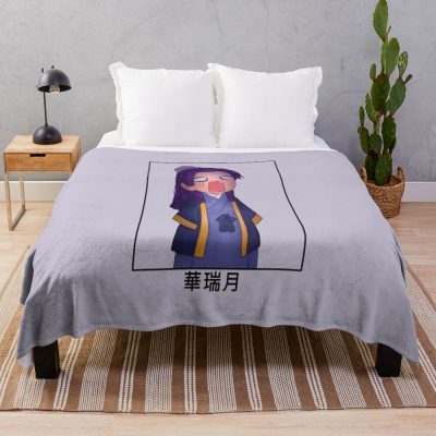Scribble Funny Jinshi Throw Blanket