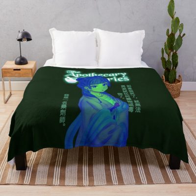 Scribble Apothecary Diaries Throw Blanket