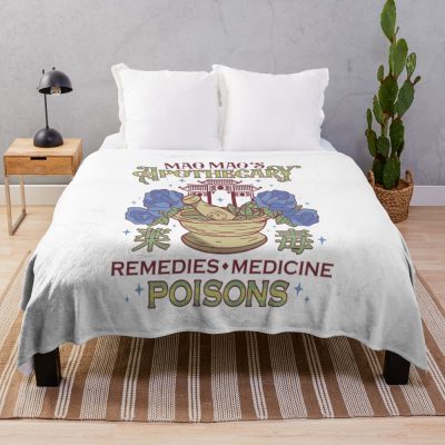 Mao Mao S Apothecary Throw Blanket