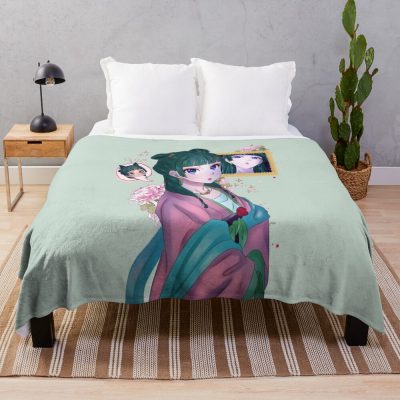 Scribble Poison Maomao Throw Blanket