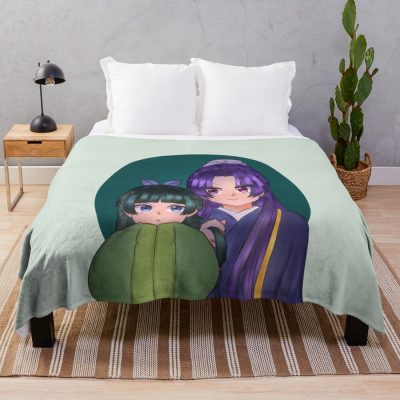 Scribble Eunuch And Apothecary Throw Blanket