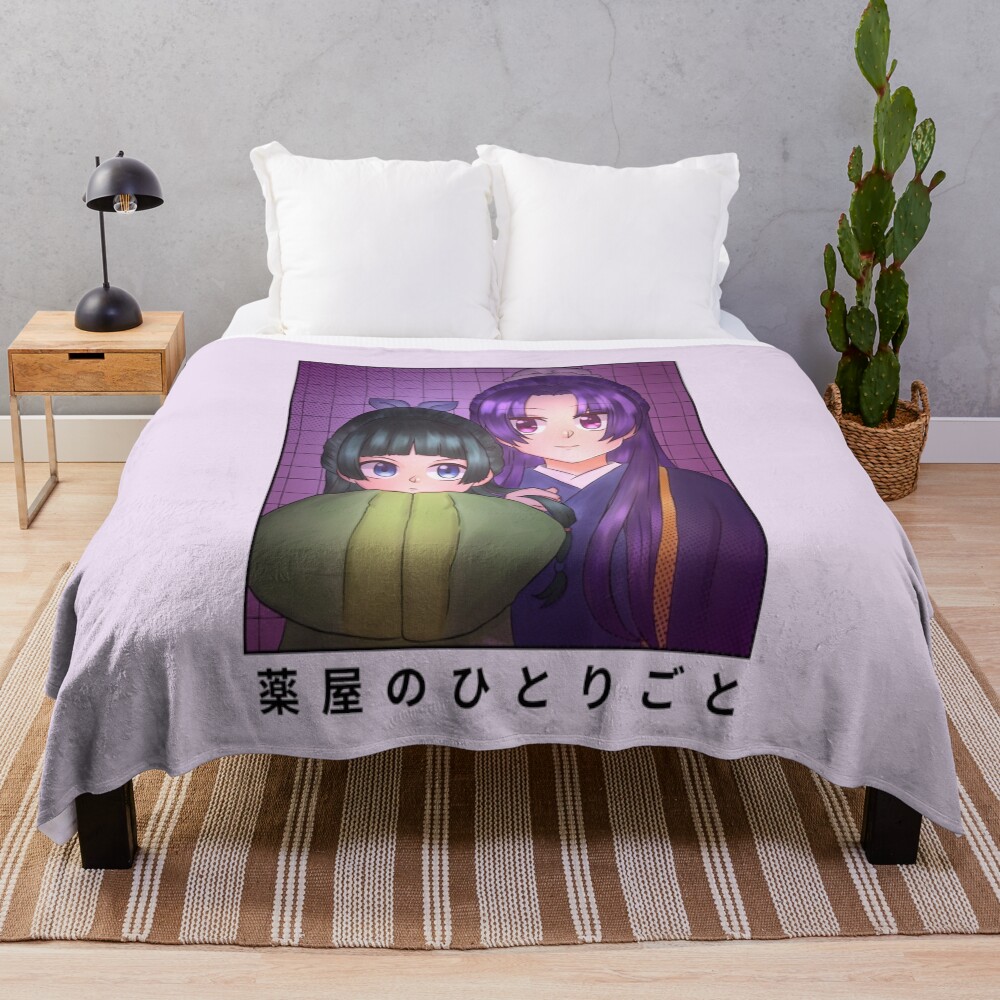 Copy Of Scribble Eunuch And Apothecary Throw Blanket
