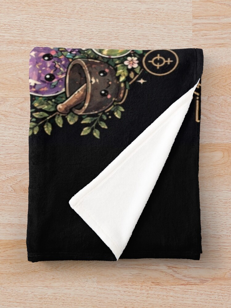Cute Maomao Apothecary Chibi Design Throw Blanket - Image 2