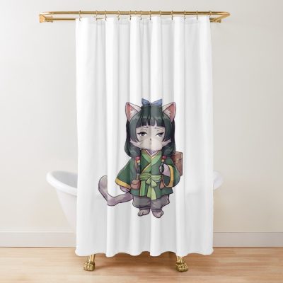 Kitty Maomao Shower Curtain
