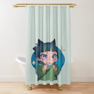 Doodle Mad Apothecary Shower Curtain