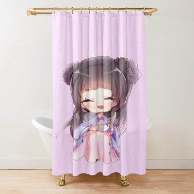 Chibi Yanli Shower Curtain