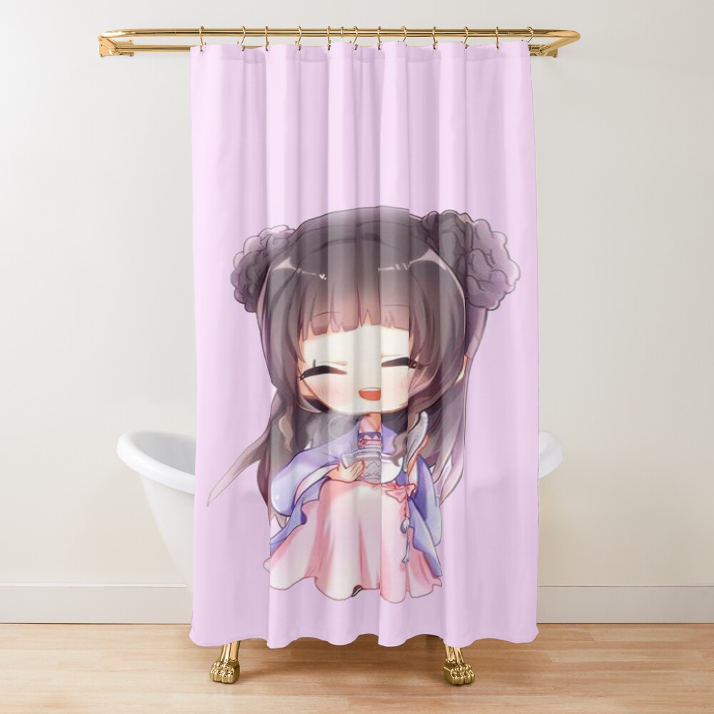 Chibi Yanli Shower Curtain