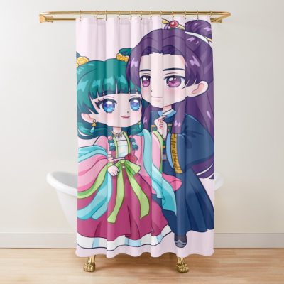 Cute Couple Dance Shower Curtain
