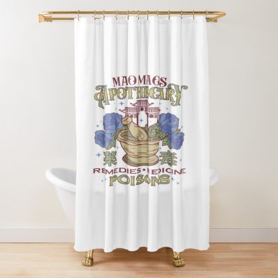 Mao Mao S Apothecary Shower Curtain