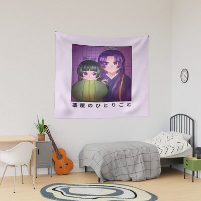 Copy Of Scribble Eunuch And Apothecary Tapestry