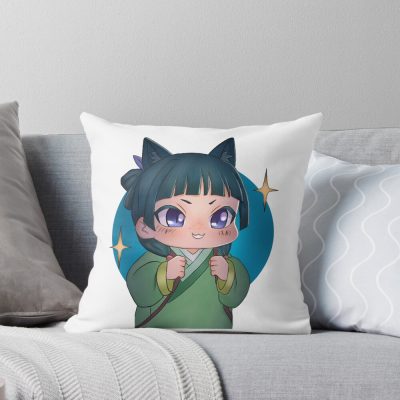 Doodle Mad Apothecary Throw Pillow