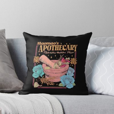 Mao Mao S Apothecary Poisons Cute Japanese Anime Throw Pillow