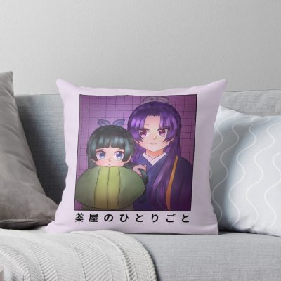 Copy Of Scribble Eunuch And Apothecary Throw Pillow